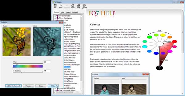 Click Help whenever you see it to learn more about a feature